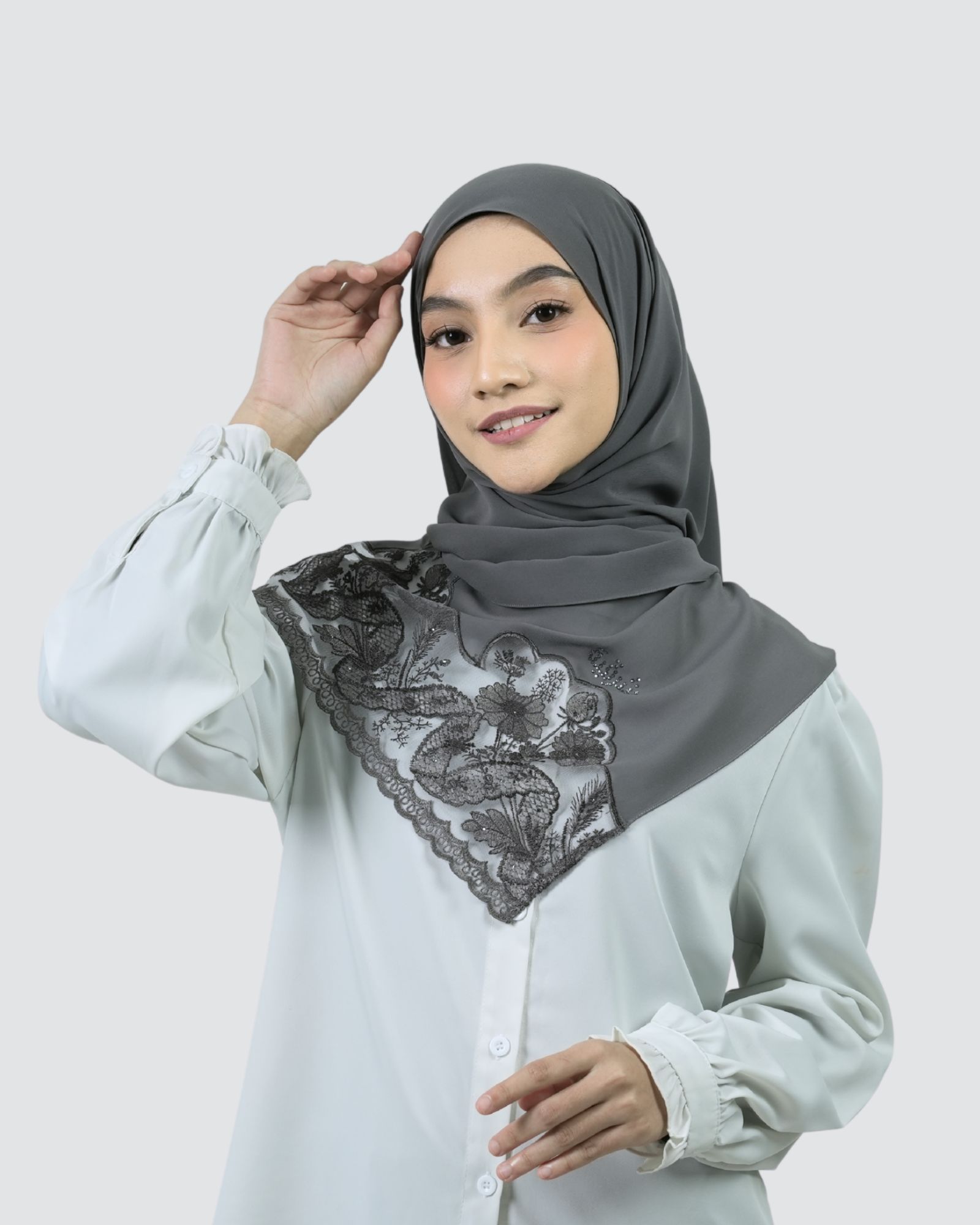 Sharita Lace Shawl - Anchor