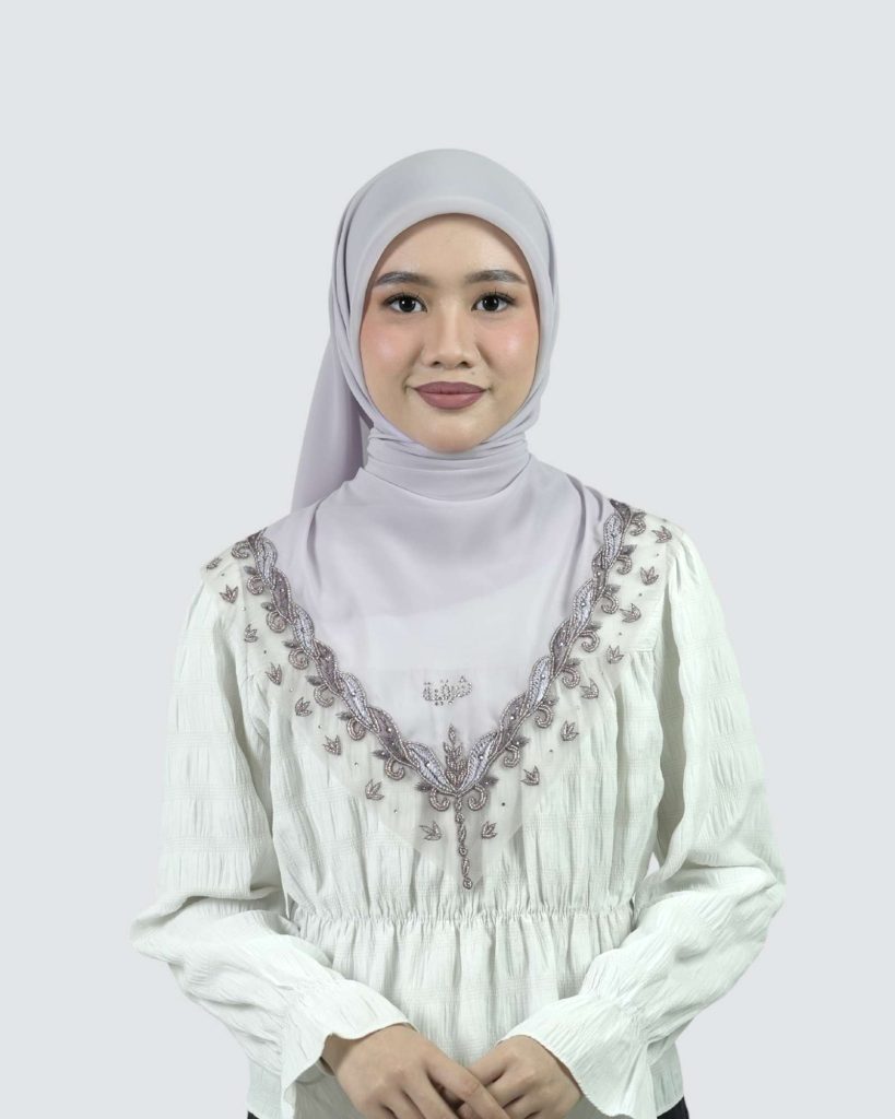 Layali Embroidery Beads Square - Thistle