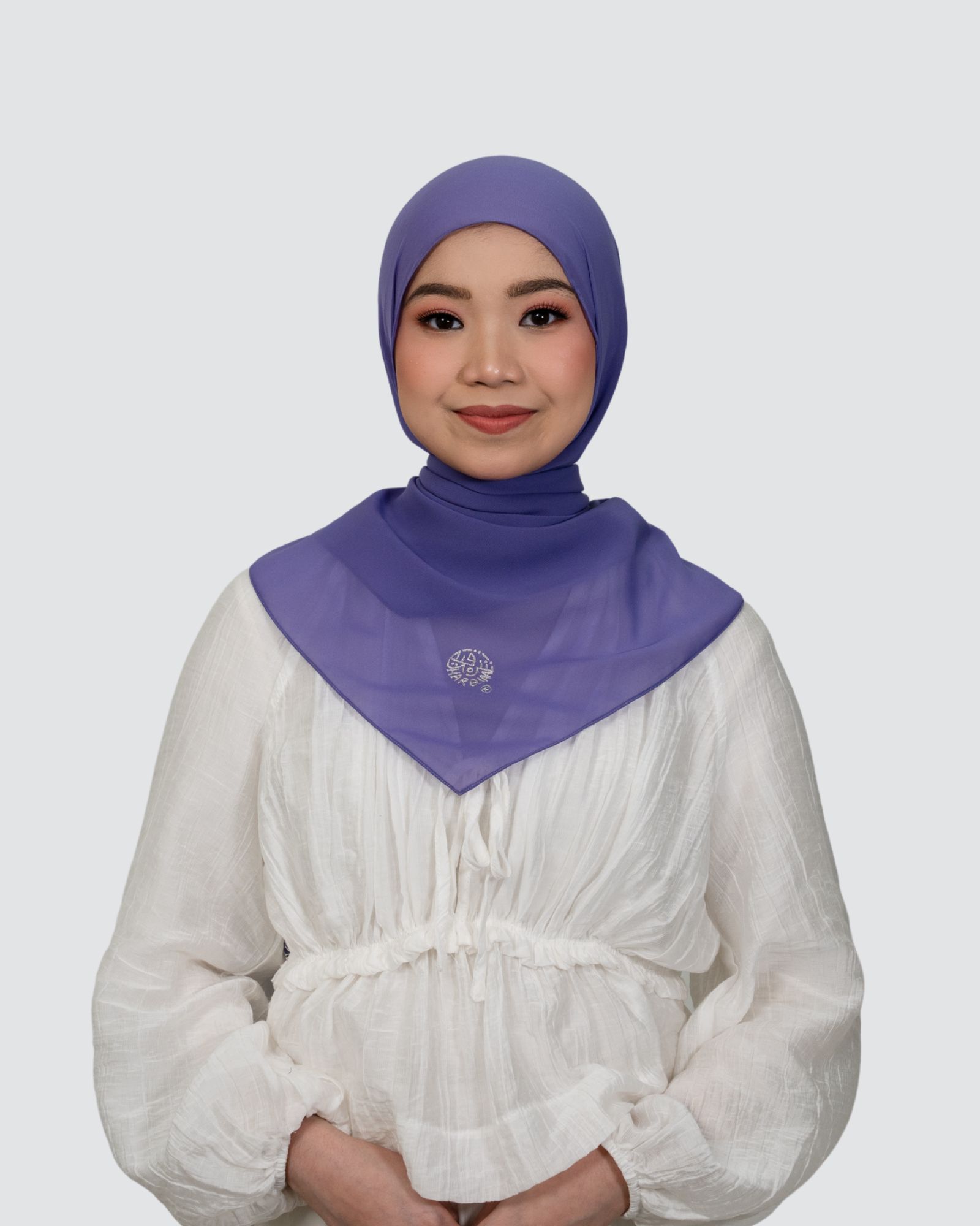 Plain Chiffon Shawl - Daisy Bush