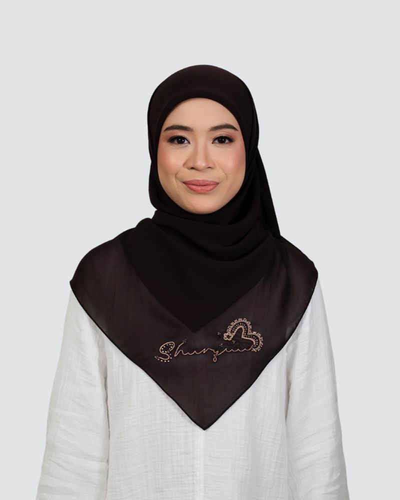 Lulwa Embroidery Beads Signature Square - Bats Cloak