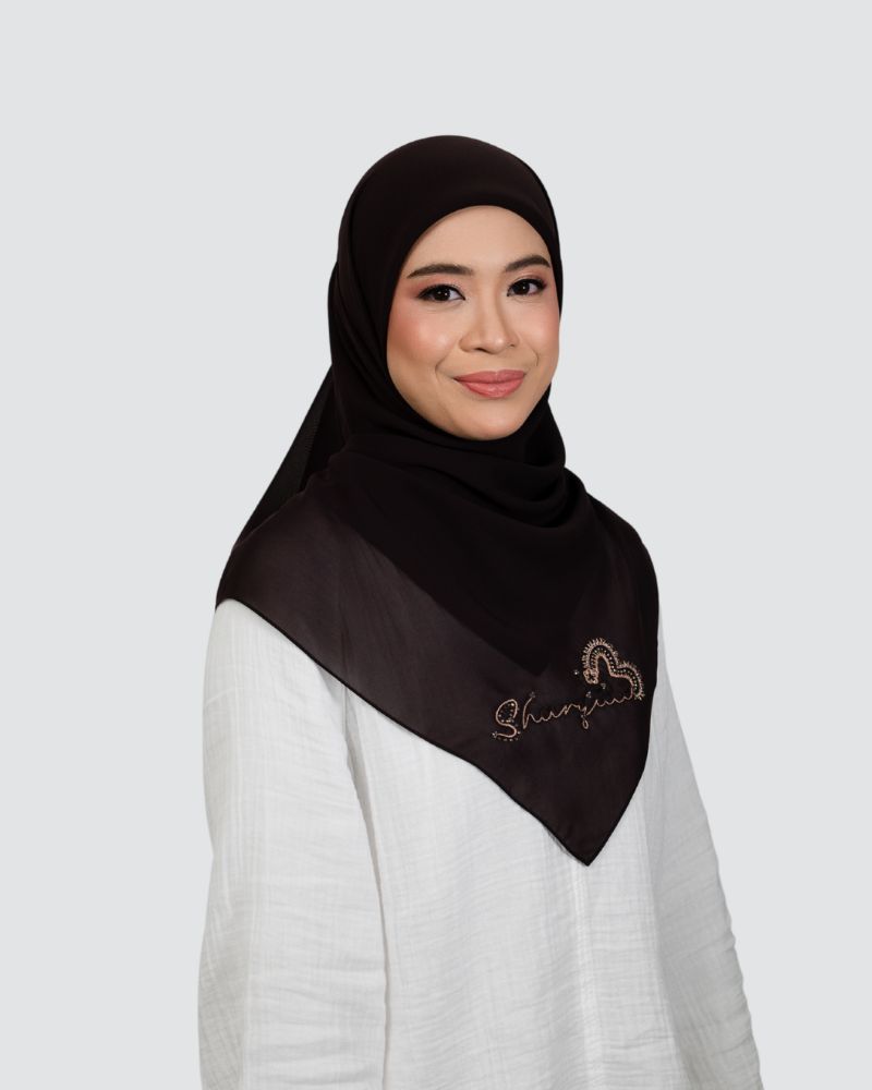 Lulwa Embroidery Beads Signature Square - Bats Cloak